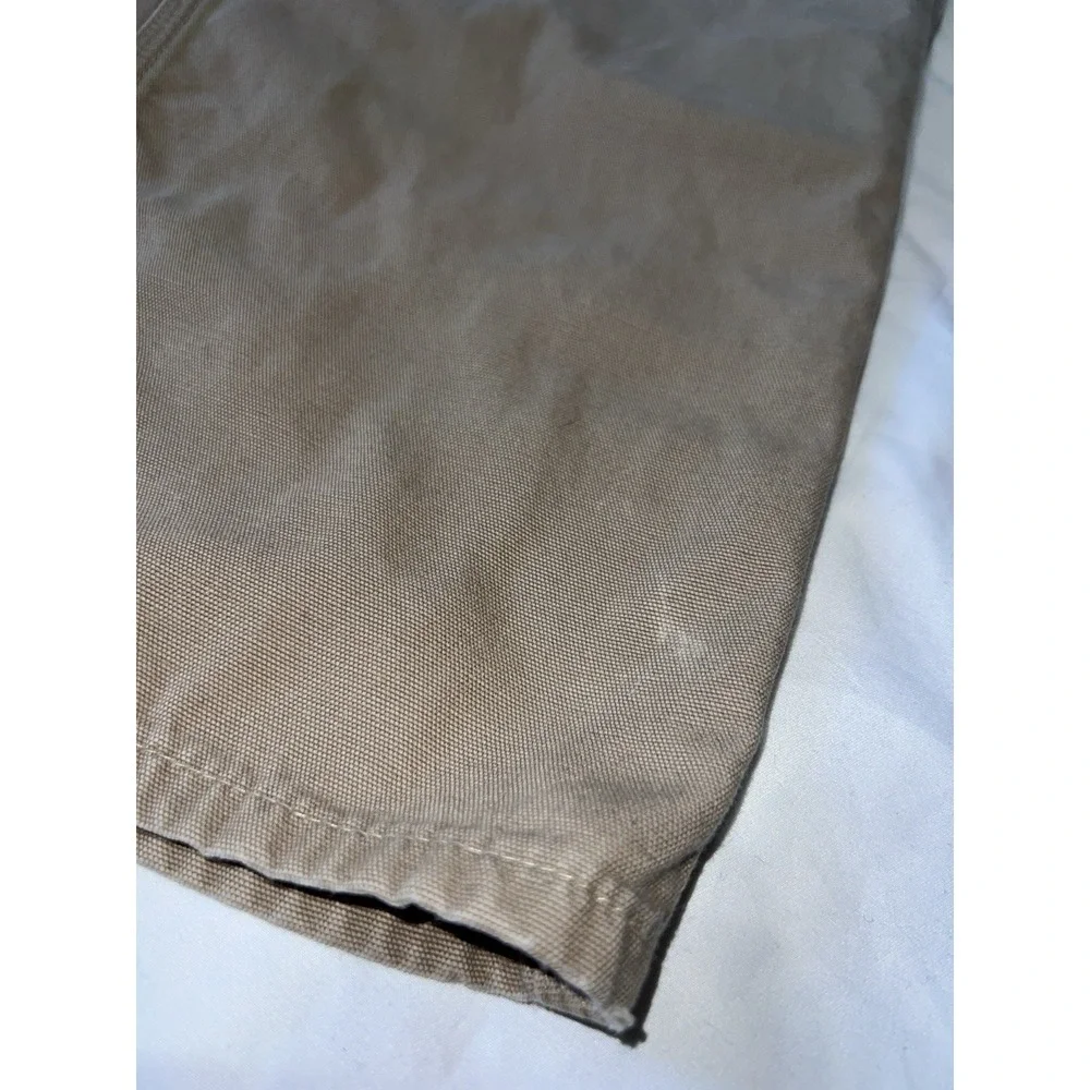 Carhartt Pants Men's 36x30 Loose Fit Carpenters Workwear Khaki B159-GKH GUC Read